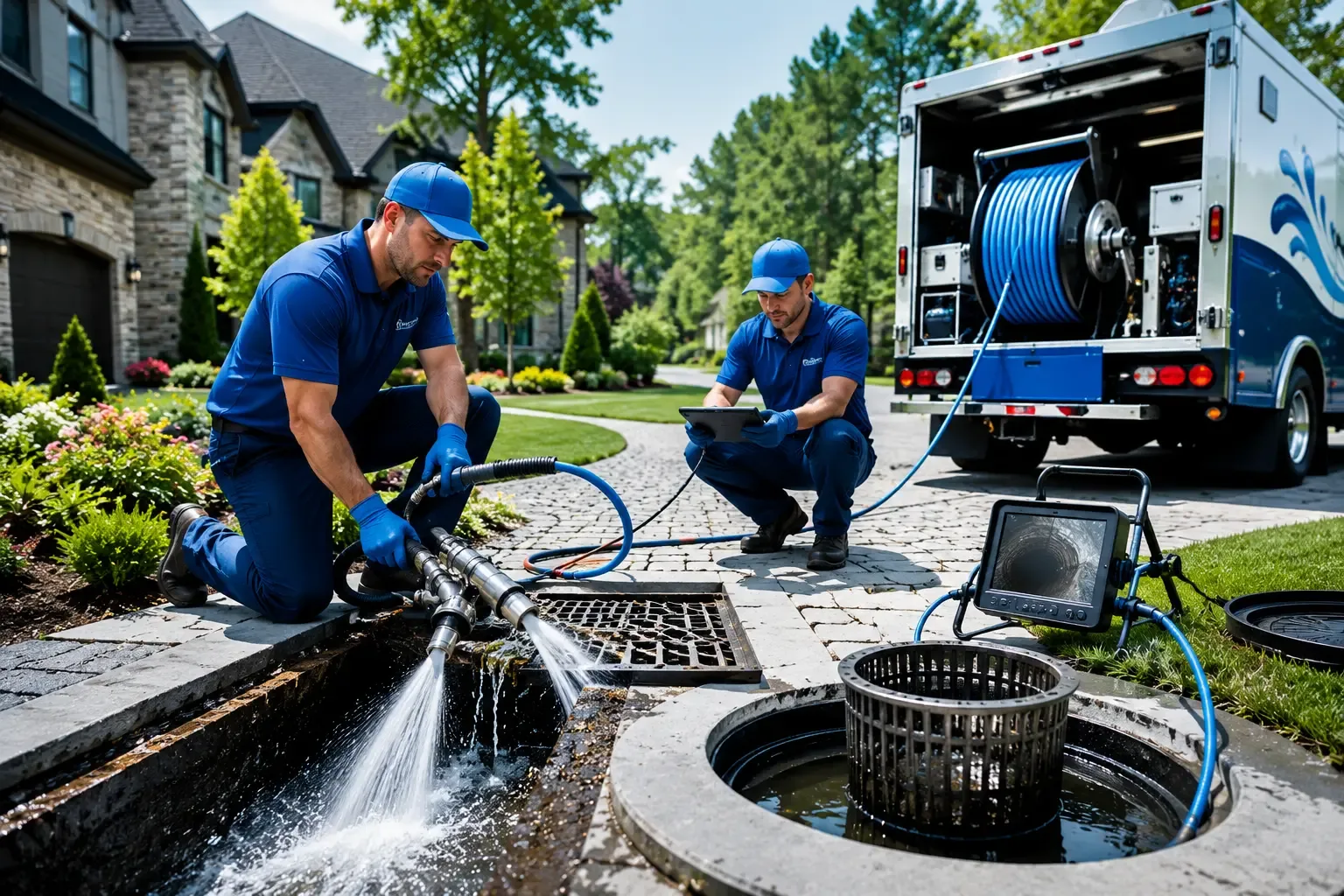 Local outdoor drain cleaning professionals in Mastic, NY